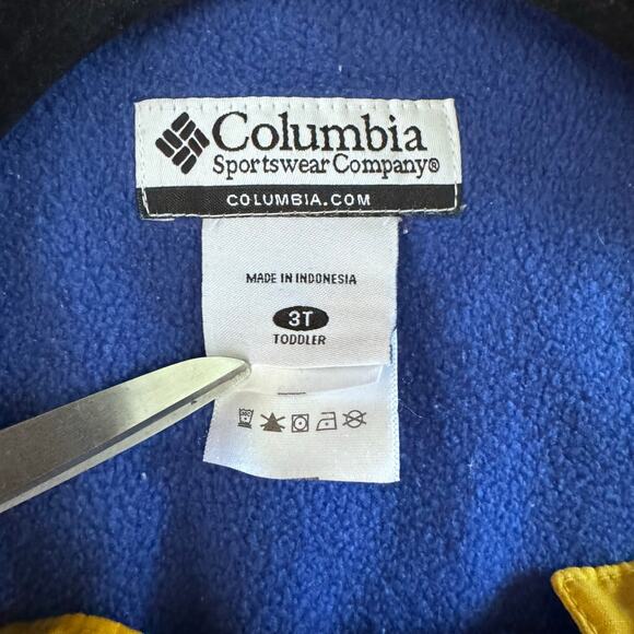 COLUMBIA Bib Snow Pants 3T Vintage Adventure Ride II Tactonite Adjustable 90's - Picture 9 of 10